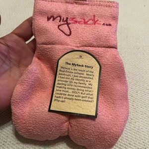 COPY - My Sack Edition Golf Ball Storage Bag “Girls Need Balls” Pink